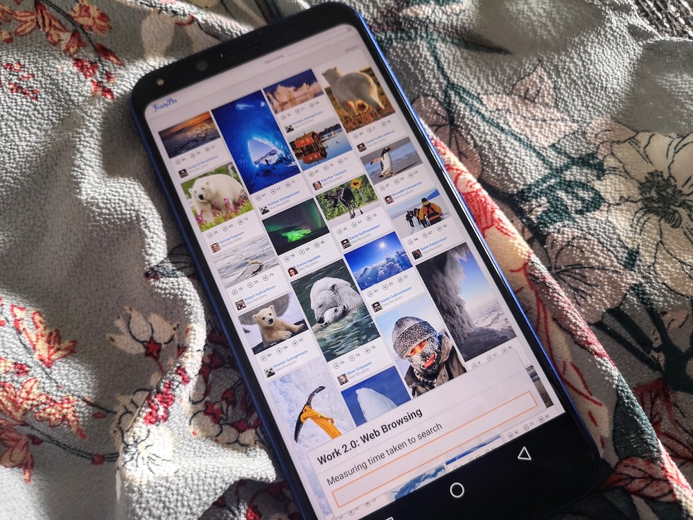 powermax p600s smartphone display