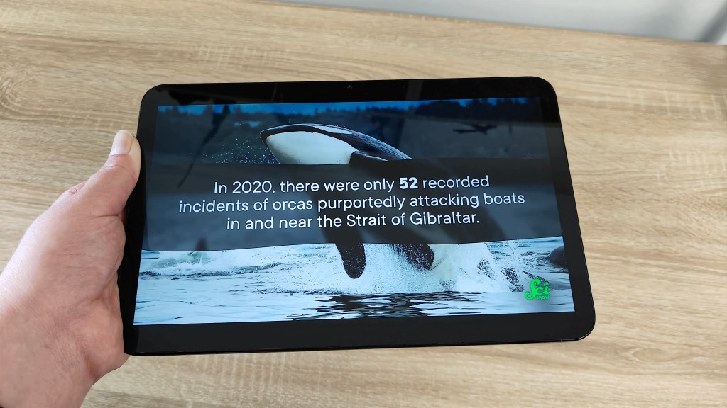 nokia t20 tablet streaming content