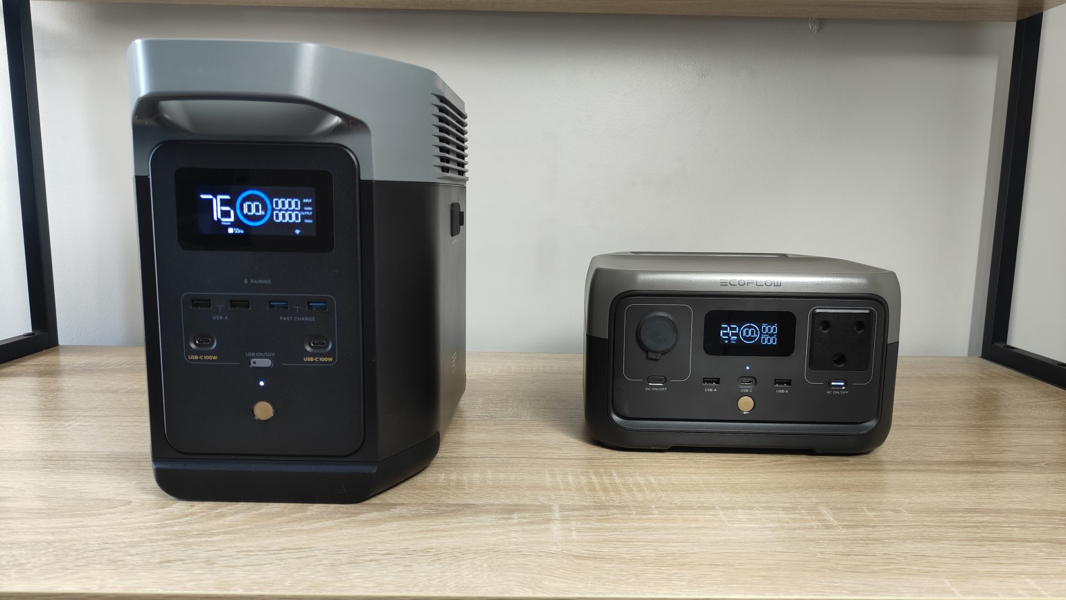 delta 2 versus river 2 size