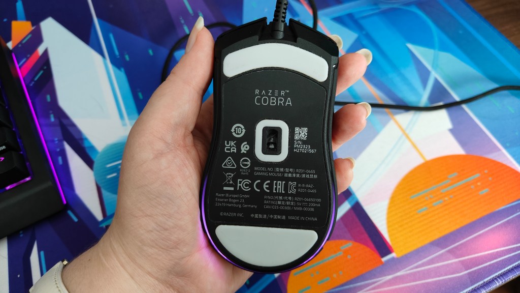 razer cobra underside