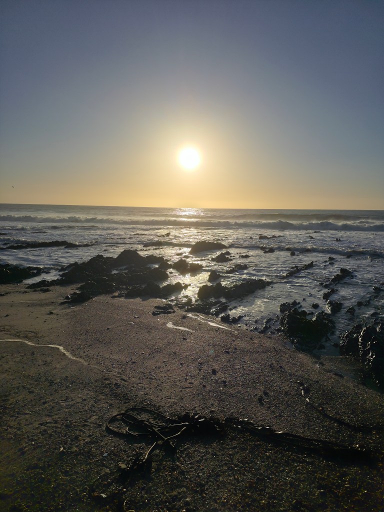200mp image of beach and sunset