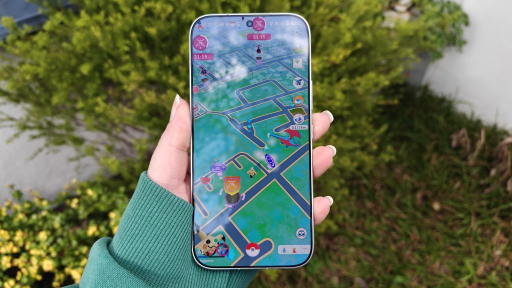 playing pokemon go on the honor 600 pro